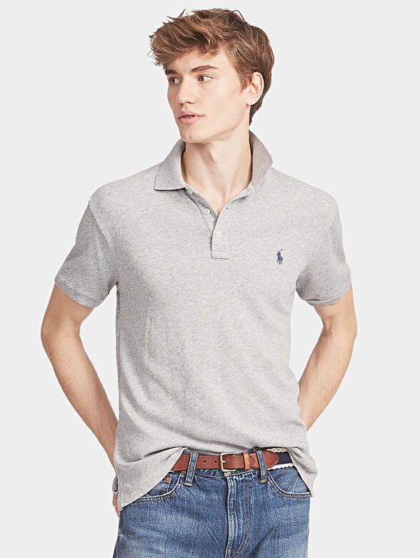 Grey polo-shirt - 1