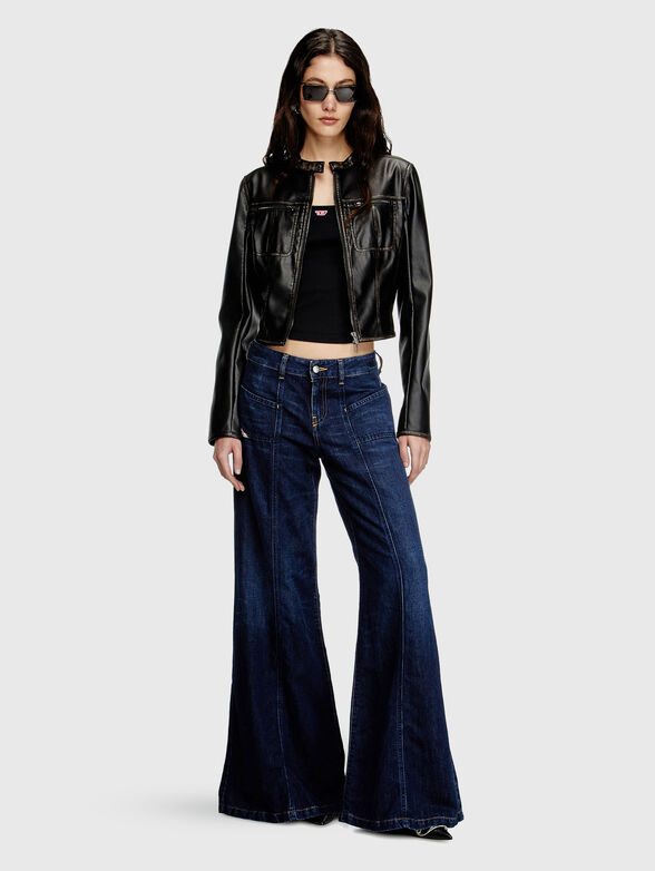 D-AKII L.28 wide leg jeans - 4
