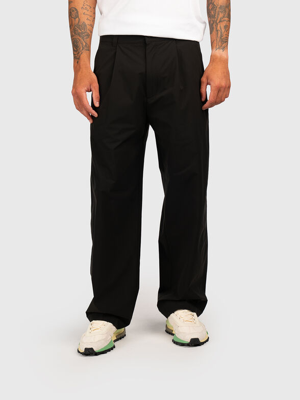 Straight trousers with cuffs - 1