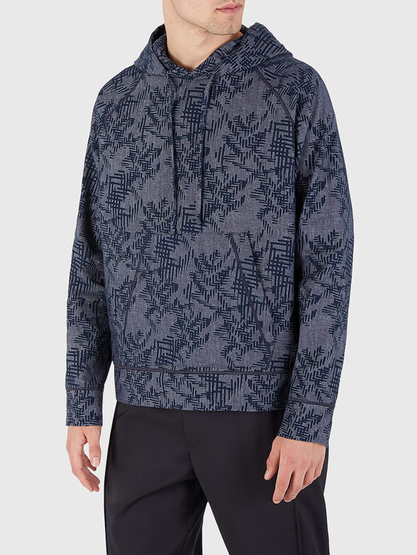 Cotton hooded sweatshirt - 3