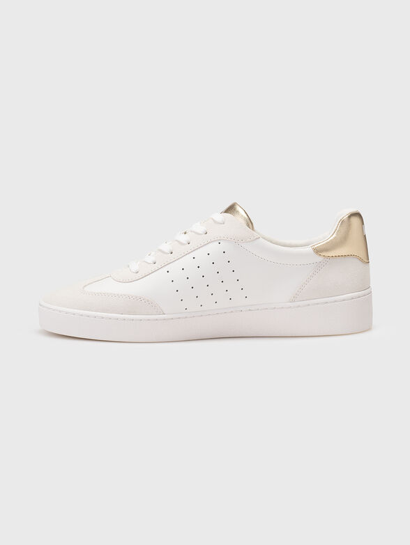 SCOTTY leather sports shoes with logo - 4