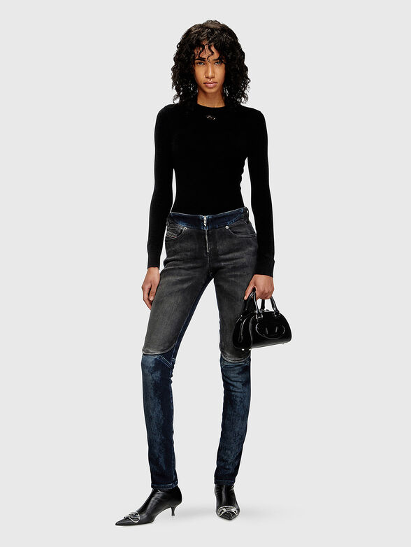 1DR 2.0 small leather bag with logo detail - 2