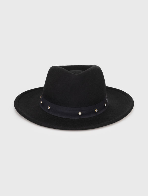 Wool hat with brim - 1