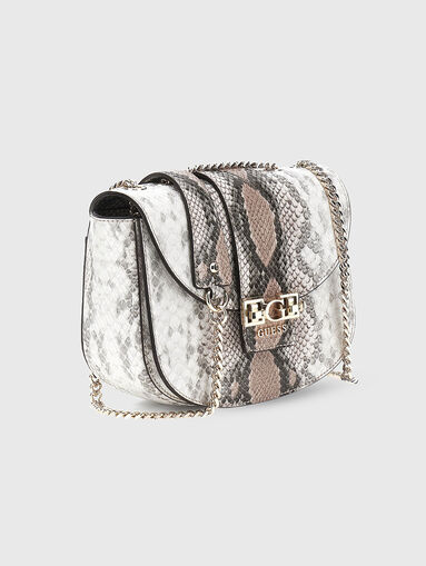 JANE crossbody bag with animal print - 3