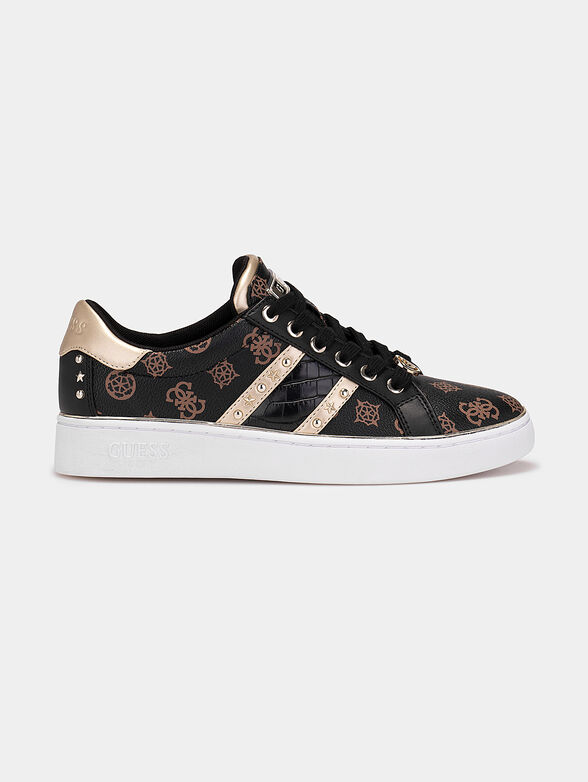 Sneakers BEVLEE with monogram logo print - 1