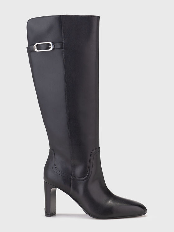 LAILA 03 heeled boots in leather - 1