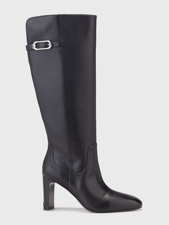 LAILA 03 heeled boots in leather - 1