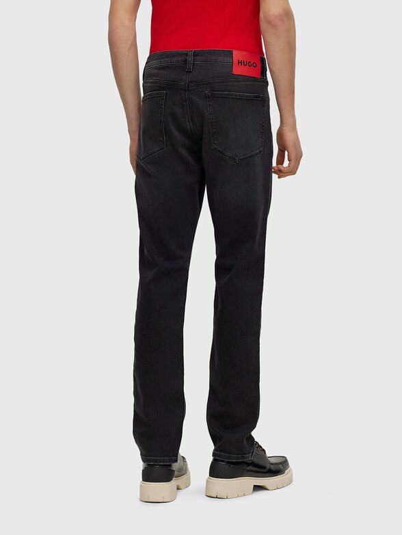 Dark gray slim jeans - 2