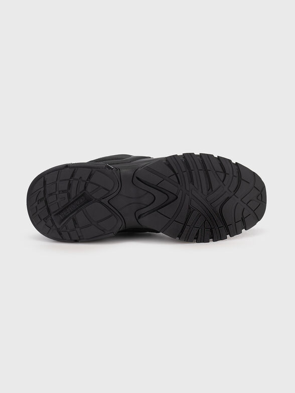 Black sneakers with zip - 5