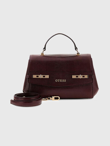 MELINDA crossbody bag with embossed texture - 3