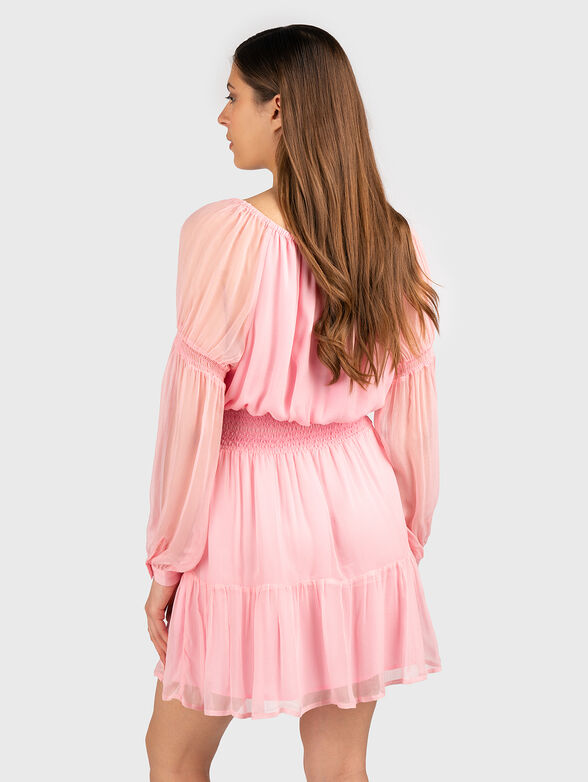 Pink mini dress - 2