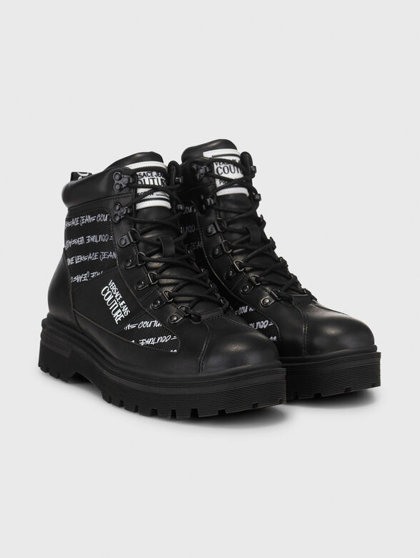 SYRIUS boots with logo details - 2