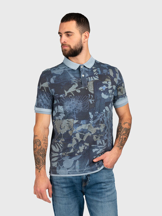 Polo-shirt with floral details