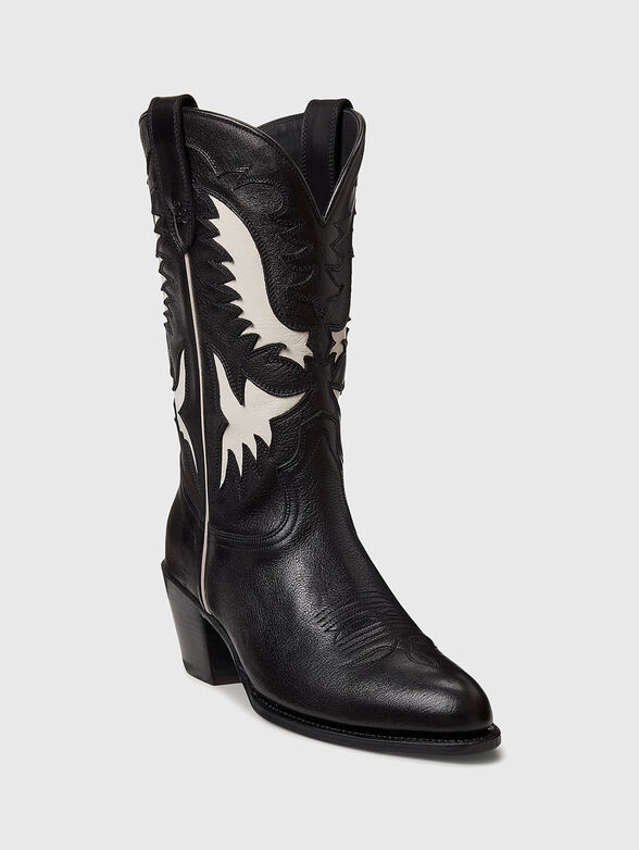 COWBOY leather boots - 2