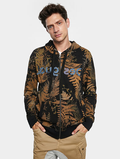 JANO Sweatshirt with tropical print - 1