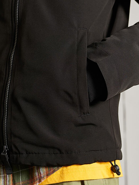 Hooded jacket with logo detail - 6