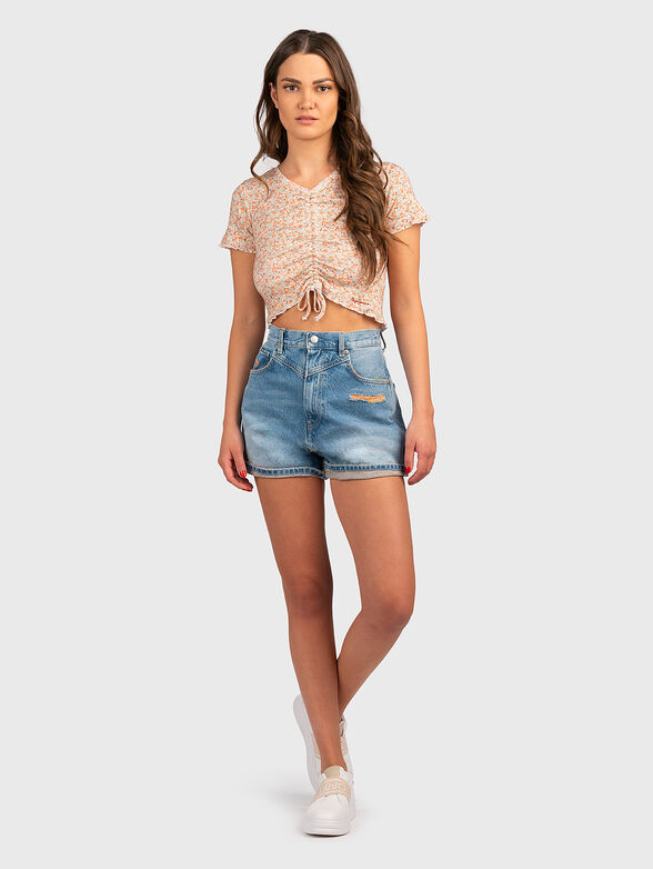 RACHEL denim shorts - 6