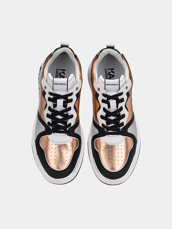 ELEKTRA Sneakers with accents in fuxia - 6