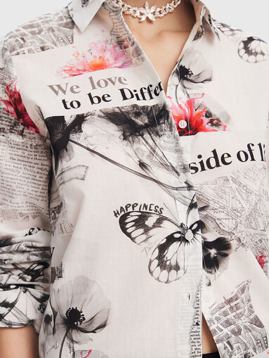 NARA print shirt - 3