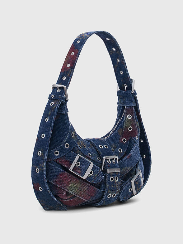 Denim bag with adjustable handle - 5