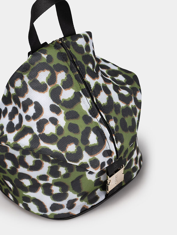 Animal print backpack - 5