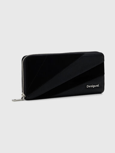 Black wallet with logo - 5