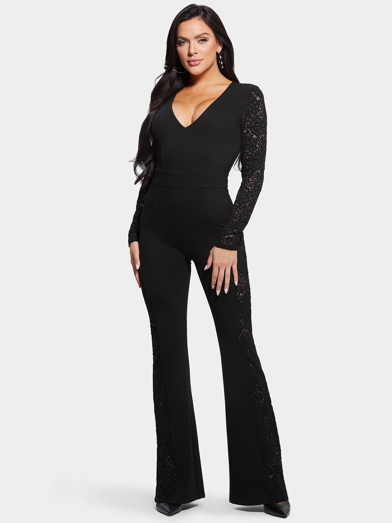 Guess hotsell lace jumpsuit