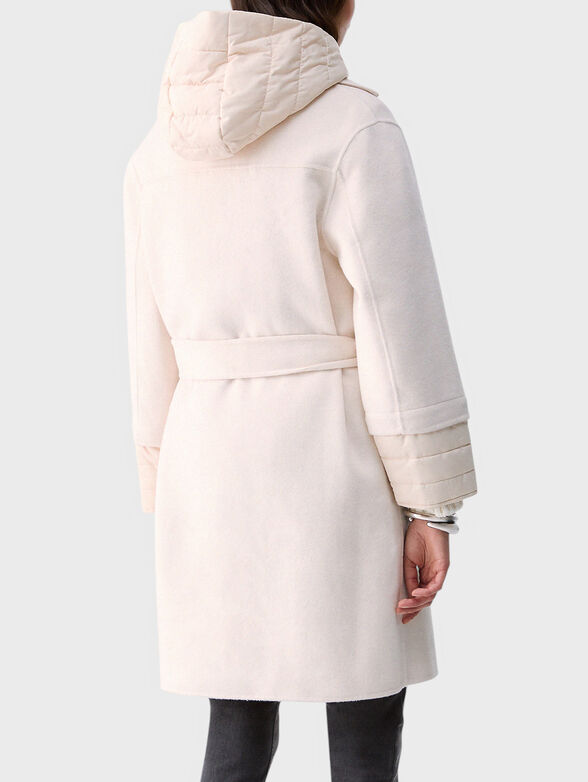 Coat with waist belt - 3