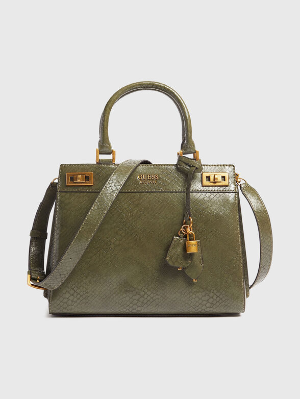 KATEY handbag with snake texture - 1
