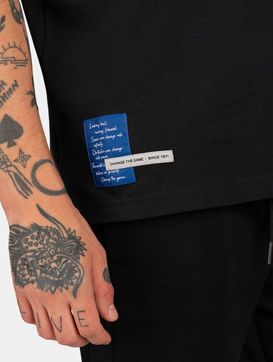 TUTAK polo shirt in black color - 5