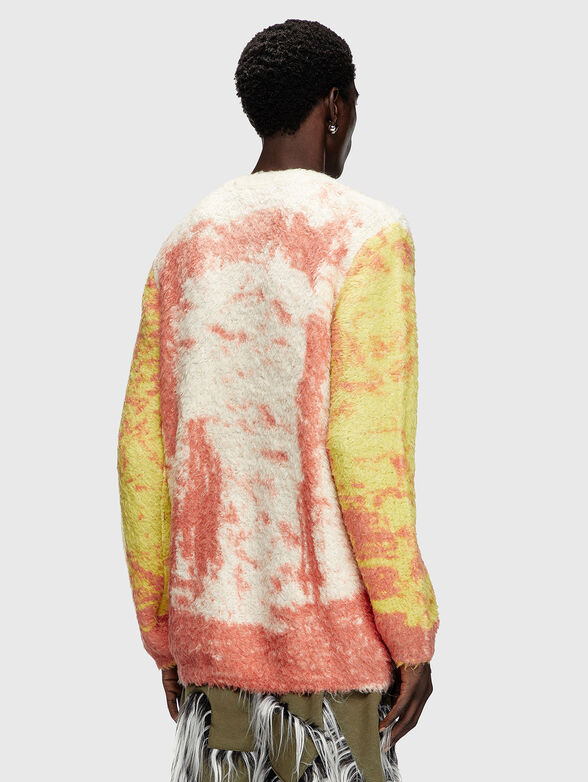 K-MUNARI wool blend  jumper with print - 3