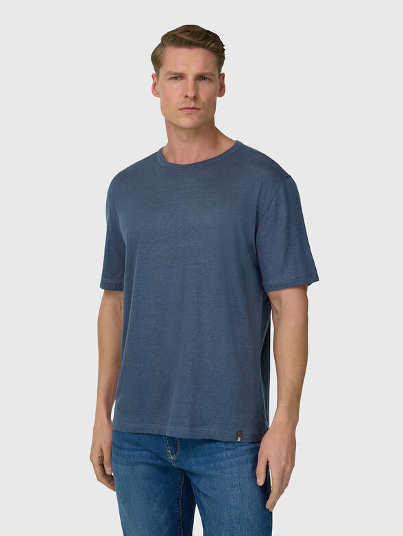 Linen blend t-shirt - 3