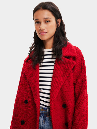 Double-breasted  coat - 4