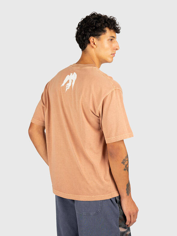 Black cotton T-shirt - 2