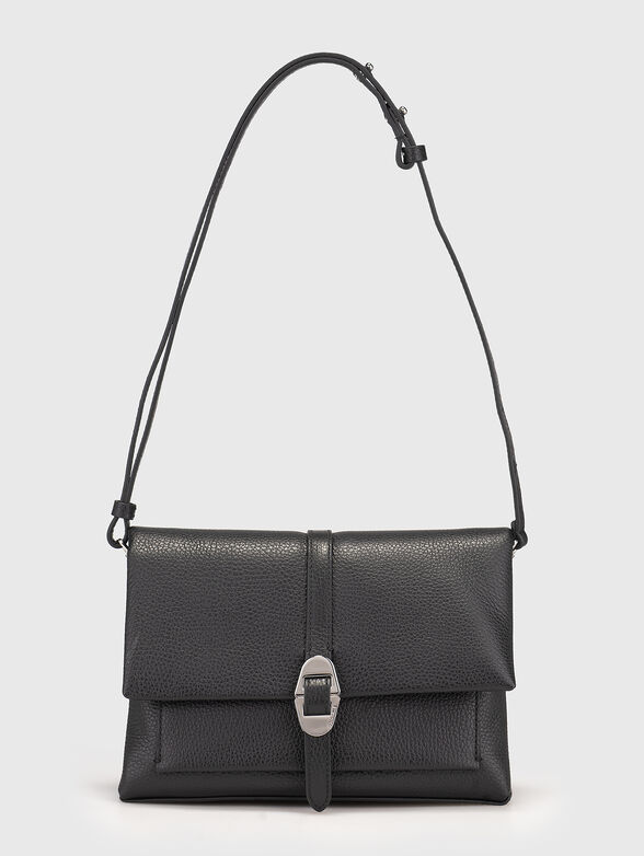 Beige leather shoulder bag - 2