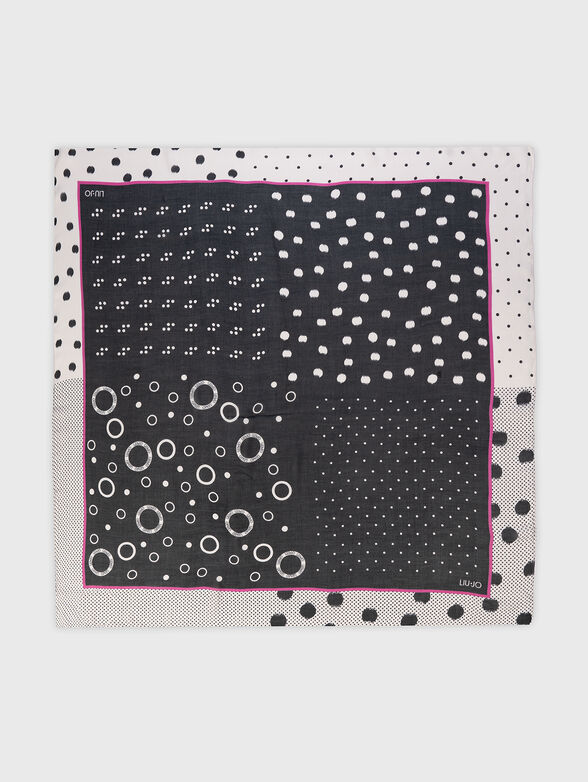 Dots print scarf - 2