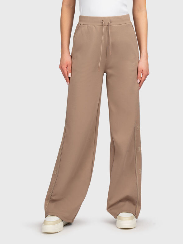 OCTAVIA sports trousers with accent trim - 1