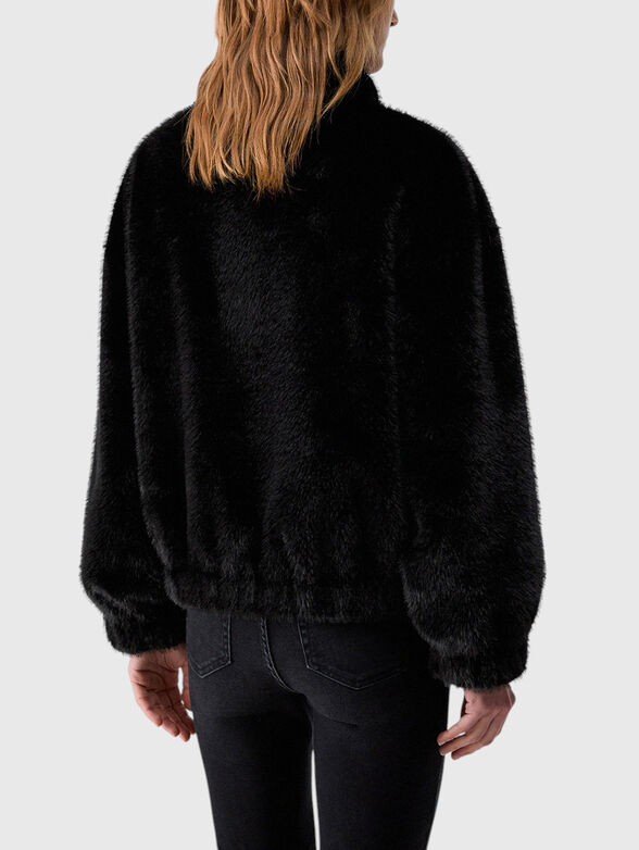 Bomber jacket with soft texture - 3