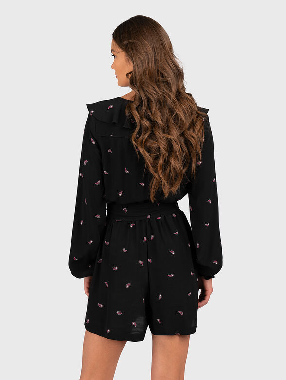 PRIYA mini dress with paisley accents - 1