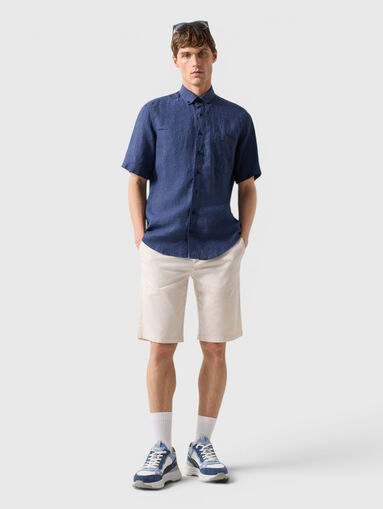 COLE beige short chinos - 5