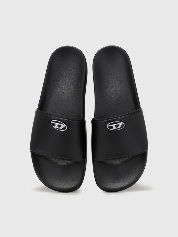 Beach slippers with a logo accent - 6