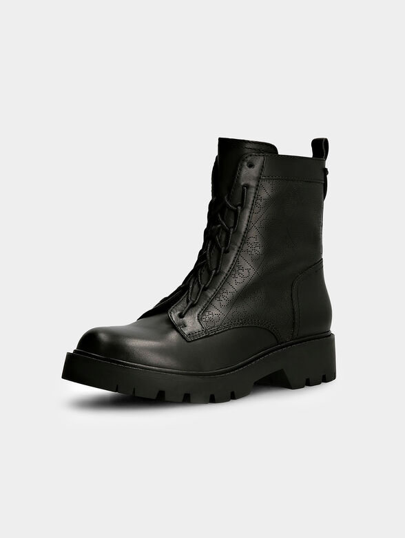 RAZIELA3 ankle boots with 4G logo perforations - 2