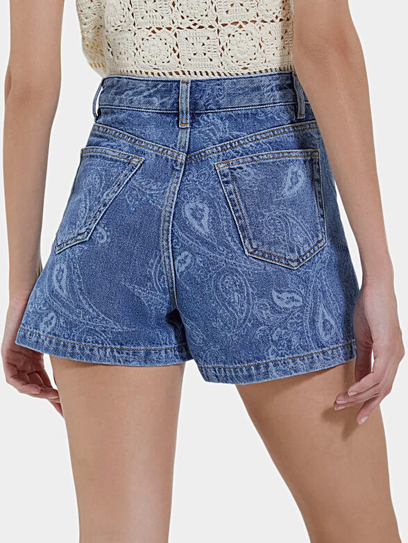 Denim shorts - 2