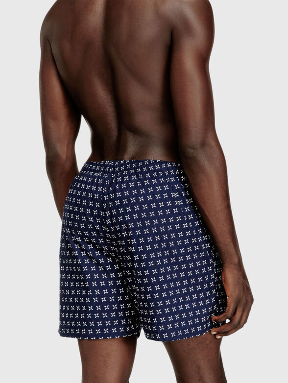 Set of three cotton boxer shorts - 3