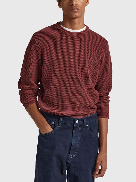 Пуловер DEAN с овално деколте - 1