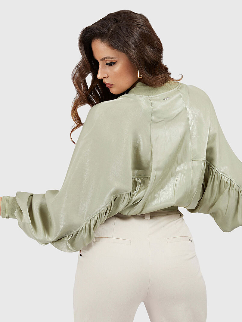 JAN Bomber jacket in pale green - 3