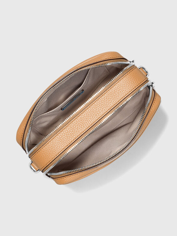 Genuine leather crossbody bag - 4