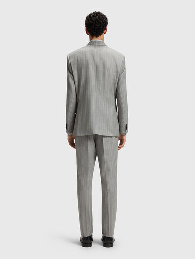 Double breasted wool jacket - 3