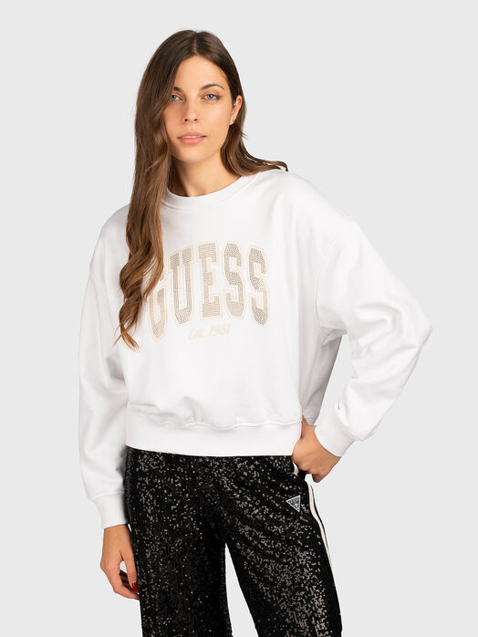 Sweatshirt with accent logo