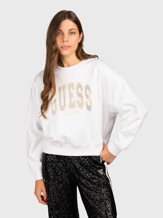 Sweatshirt with accent logo - 1